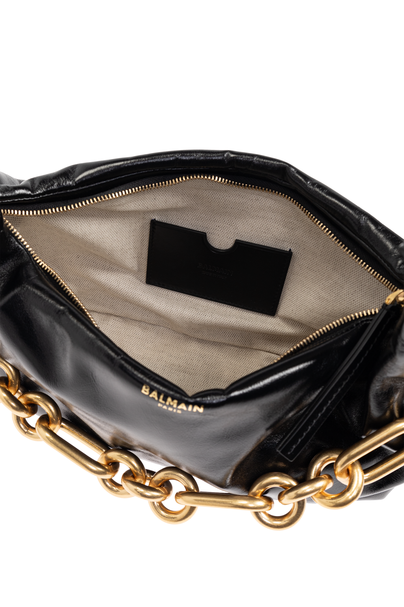 Black Shoulder bag `Sync Medium` Balmain - Vitkac France